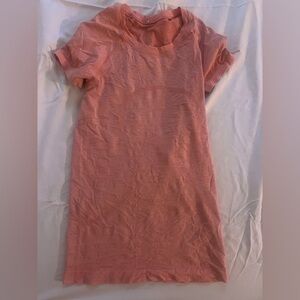 Pink Lululemon swiftly tech